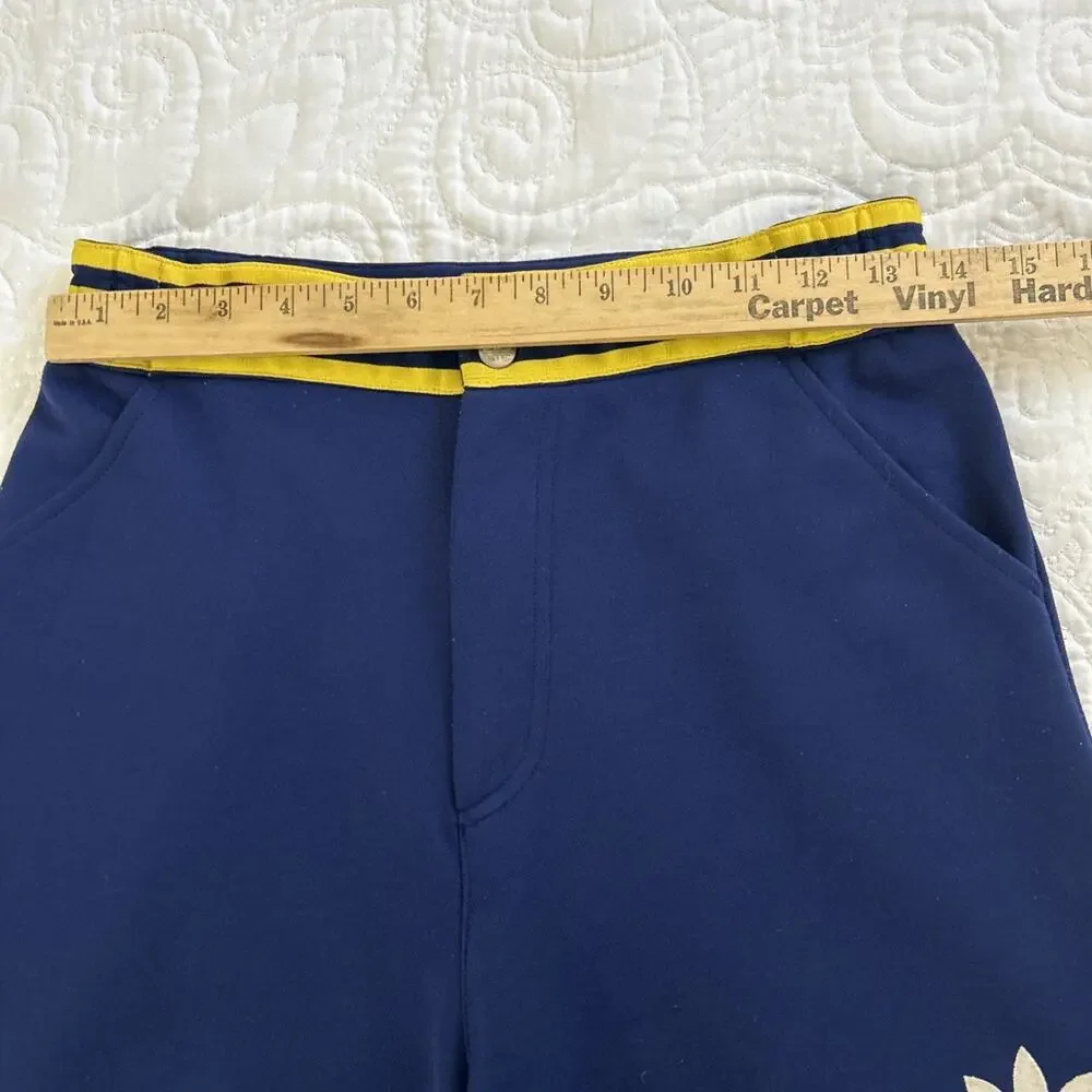 90's Adidas Trefoil Track Shorts Men’s S Navy Vintage Retro Running Streetwear